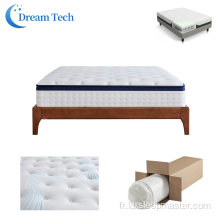 Matelas confortable de mousse de literie de meubles de chambre à coucher de luxe